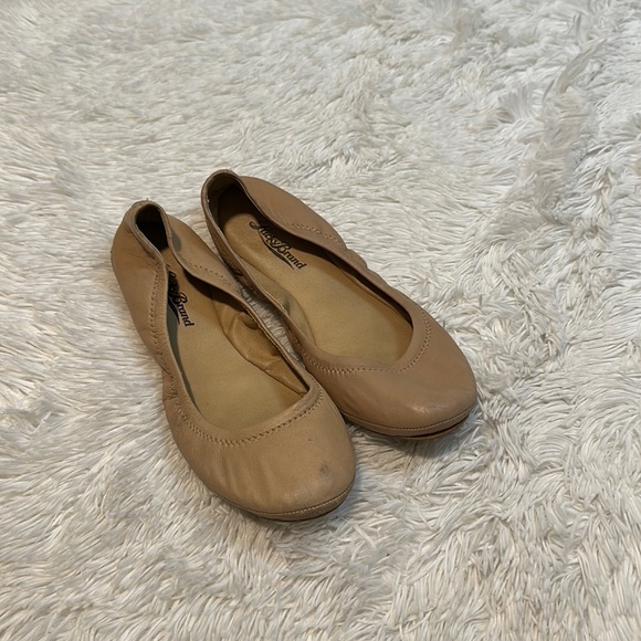 🚗 Lucky Brand Leather Ballet Flats - Picture 1 of 6